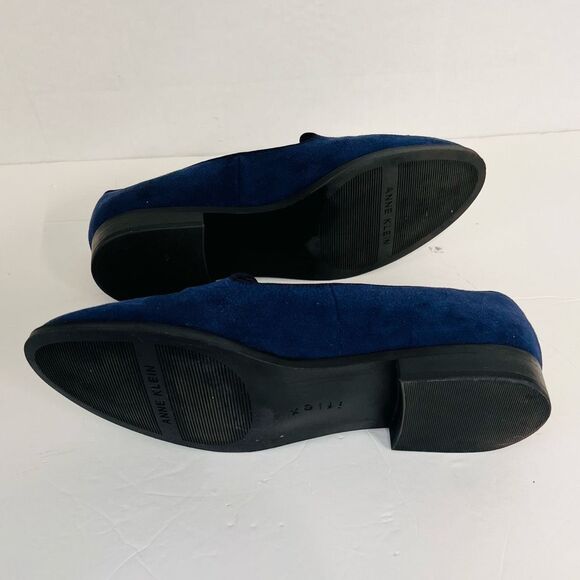 Anne Klein Diana Loafers   Navy Blue   Size 8M - Picture 5 of 5